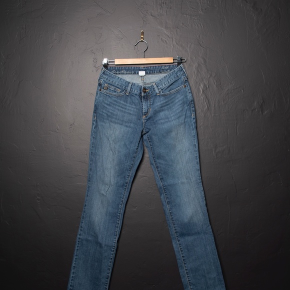 Women's Eddie Bauer Curvy Slim Straight Jeans sz 2 - Picture 5 of 8